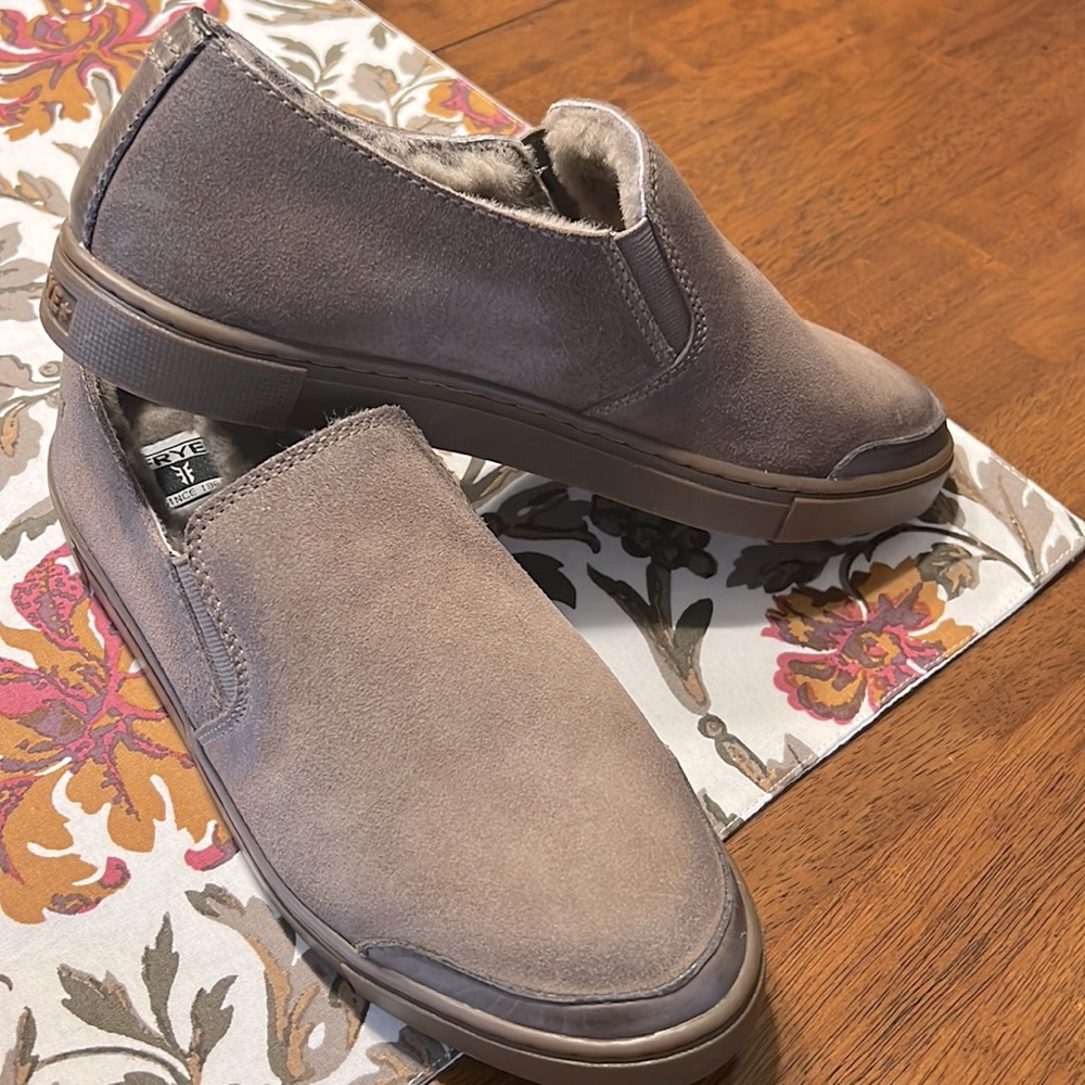 Frye Gemma Slip Shearling Shoes